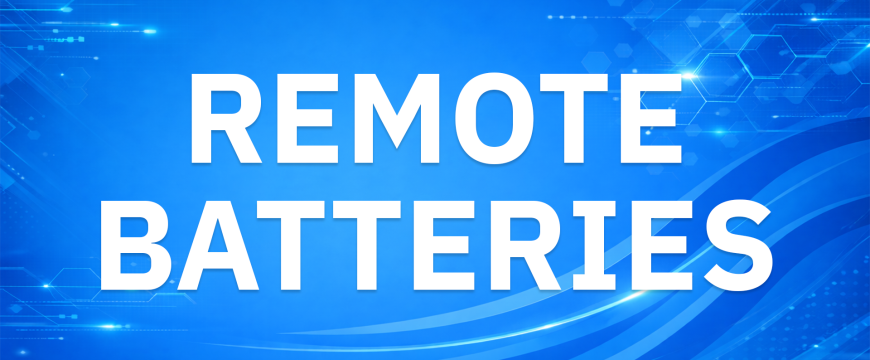 Remote Batteries