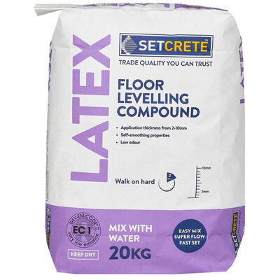 Setcrete Latex Floor Levelling Compound 20kg