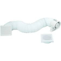 IN LINE SHOWER FAN KIT COMPLETE WITH TIMER 100MM