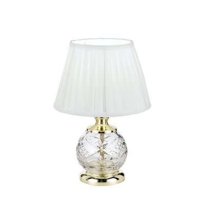 Telbix Vivian Table Lamp Gold/White