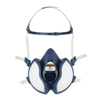 3M™ Maintenance Free Half Mask, FFA2P3 R D Filters, 4255+
