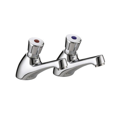 Bristan Pair 1/2 Non Concusive Taps