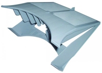 Hotpoint Grey Hinged Tumble Dryer Filter C00095623