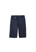 ZS704-WOMENS RUGGED COOLING VENTED SHORT-Navy