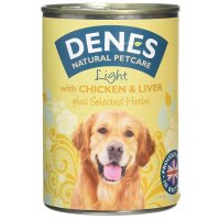 Denes Dog Tin Light Chicken & Liver 12x400g