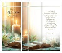 Card - I Lit A Candle For You   (20862)