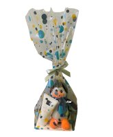 CELLO MULTI DOT BAGS W/BASE 210X400MM (100)