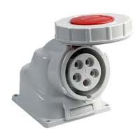 SOCKET 3 PIN+NEUTRAL+EARTH 63A 380V IP67