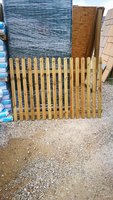 ROUNDED TOP PICKET PALE FENCE 1.83 X 1.2M