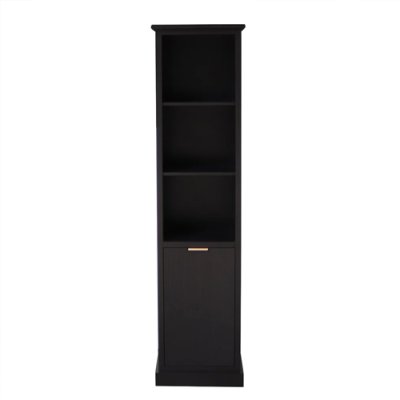 Harri Tall Shelf Unit - Black 1