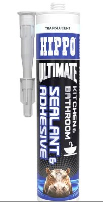 Hippo Ultimate Kitchen & Bathroom Sealant Translucent 290ML H18641