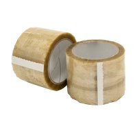 PET Tape - 75mm x 66m - Clear