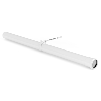 Vaillant Extension Pipe for Variable Termination Kit - White 1m