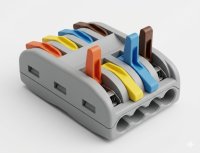 Plymouth 4 in 4 Out Nylon Connector -400V/32A