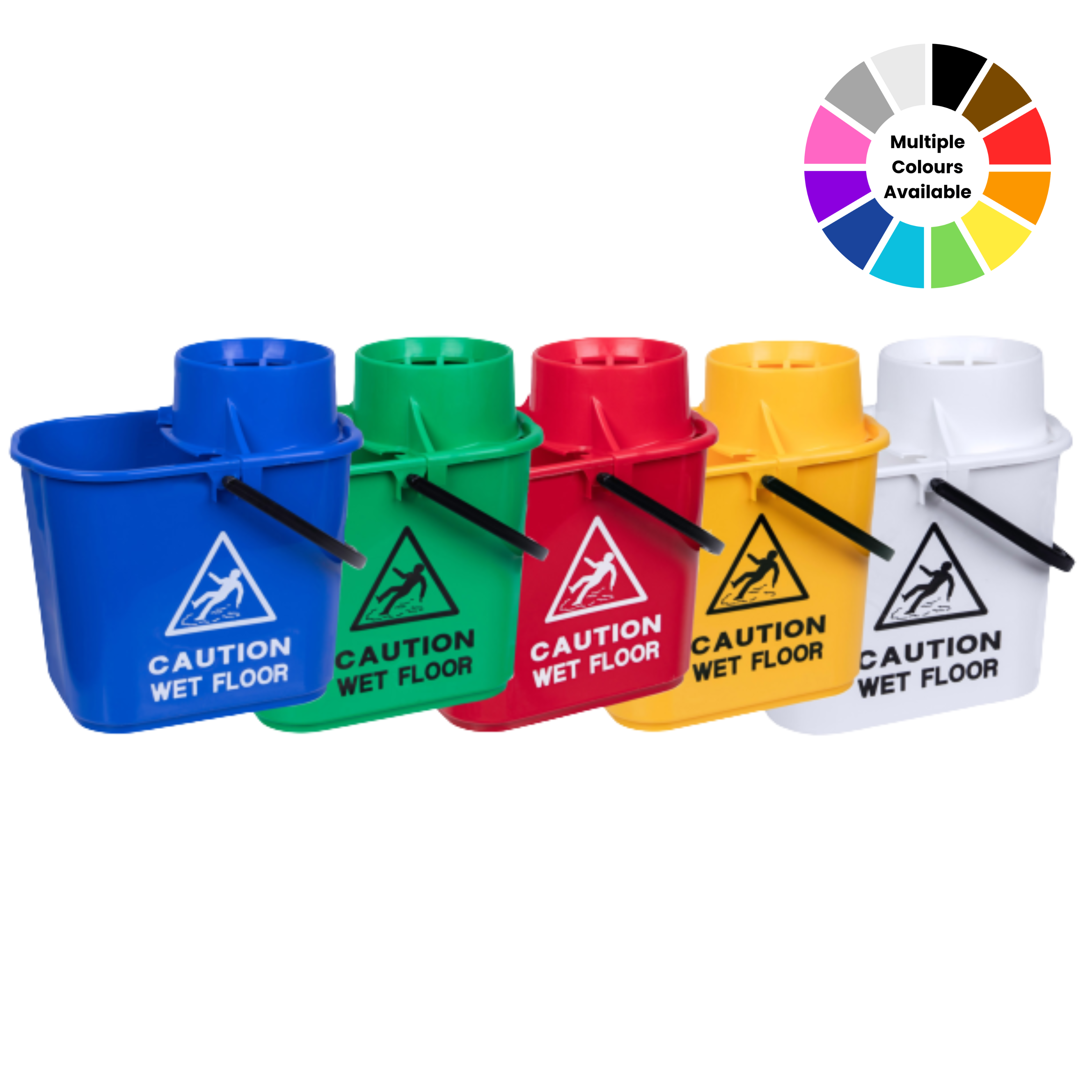 15 Litre Mop Bucket With Wringer