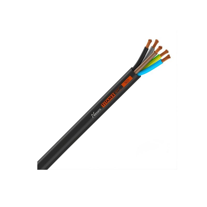 H07RN-F Rubber Cable - 5 Core 2.5mm2 / HO7RN-F-5C-2.5 - CSE