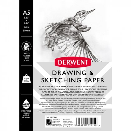 Derwent Portrait Sketchpad A5