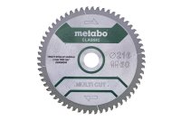 Metabo Circular Saw Blade 216mm 60 Teeth 30mm Bore