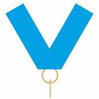 22mm Medal Ribbon with Clip (Light Blue)