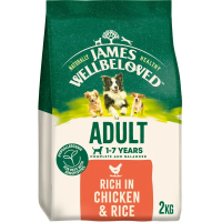 James Wellbeloved Dog Adult Rich in Chicken & Rice 2kg