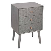 Slate Grey 3-Drawer Unit 61CM | 27625