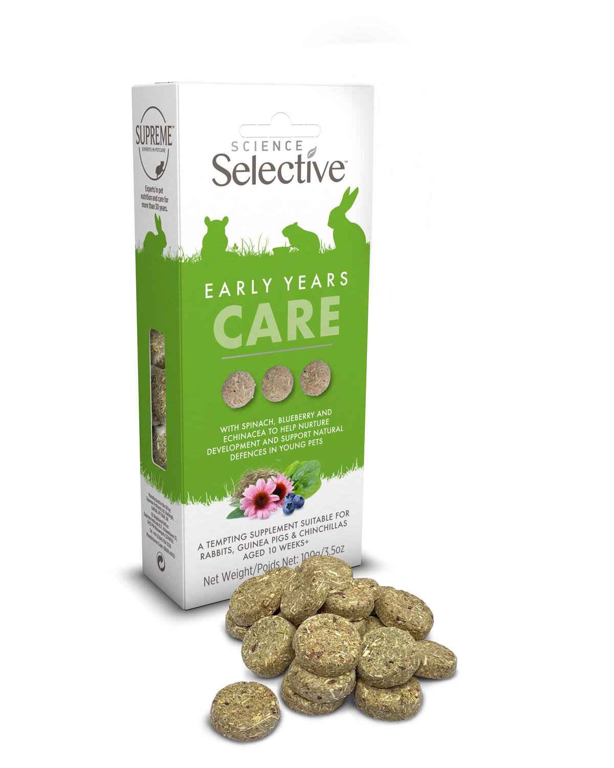Selective Small Animal Treats - Early Years 100g x 4