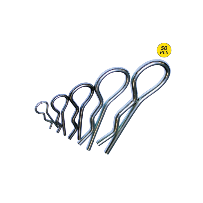 Assorted R-Grip Spring Split Pin