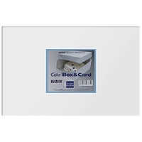 CB902 CAKE BOX OBLONG 14X10""