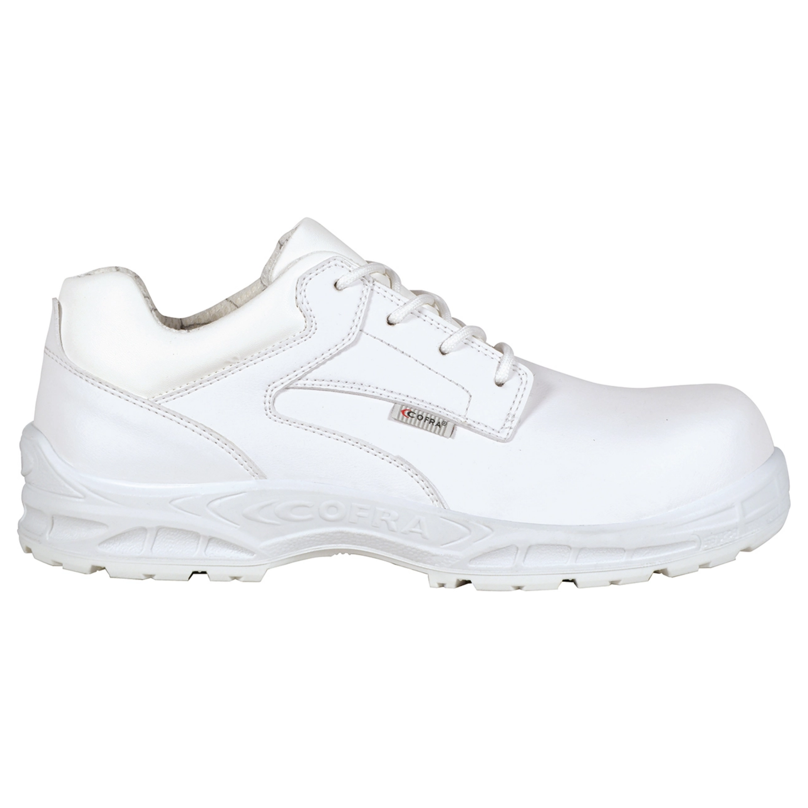Cofra Stige White Laced Shoe S2 SRC