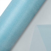 Organza Snow Sheer Roll Blue - 29cm x 25m