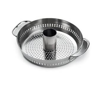 Weber GBS Stainless Steel Poultry Roaster 8838