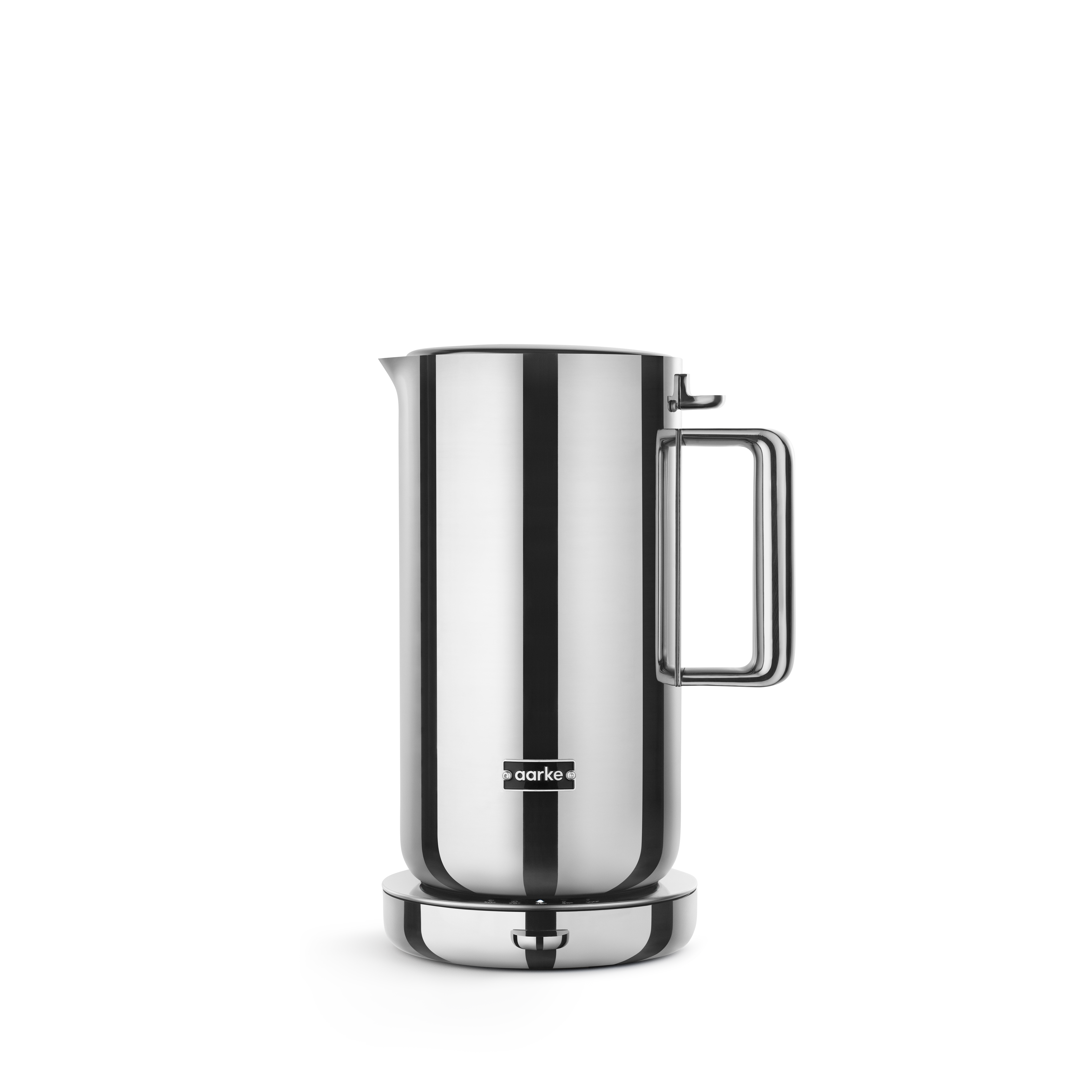 Aarke Kettle - Stainless Steel - Front | IC Plus