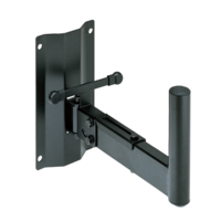 Euromet 00498 | BS5 Wall mounting bracket, adjustable, RAL 9005