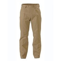 Bisley Mens Original Cotton Single Pleat Work Pant 310gsm
