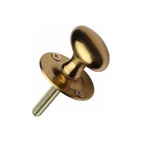 BT5-PB - Heritage Brass Oval Thumbturn W/O Bolt Polished Brass Finish