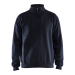 Blaklader Half Zip Sweatshirt, Dark Navy