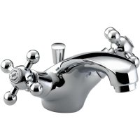 Bristan Regency Mono Basin Mixer with Pop Up Waste Chrome R BAS C