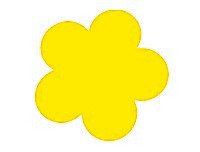 Flower Wall Decoration -Yellow