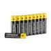 Intenso Energy Ultra AAA battery &ndash; black and yellow alkaline cell