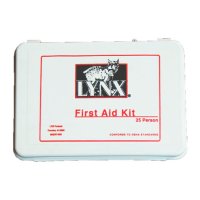 25 Person First Aid Kit (plastic cover)