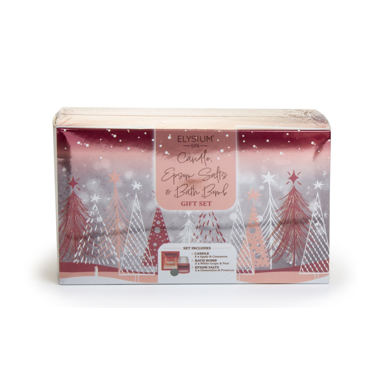 Elysium Spa Jasmine & Coconut 3pc Bath Gift Set