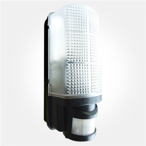 Robus Whitestar 60W IP44 LED Black Bulkhead