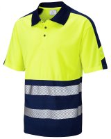 WATERSMEET ISO 20471 CL 1 DUAL COLOUR COOLVIZ PLUS POLO SHIRT