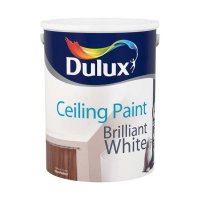 Dulux Ceiling Paint Brilliant White 5L Tub