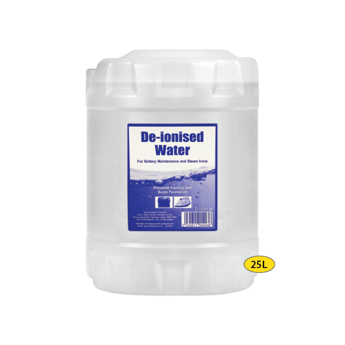De-ionised Water 
