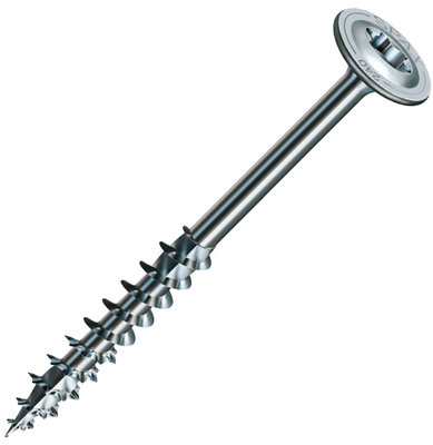 Spax Wirox Washer Head Screw 8x100mm Pk of 50