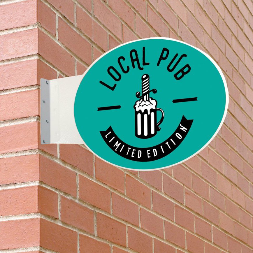Projecting Sign