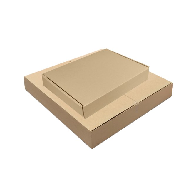 natural kraft corrugated cardboard wreath box jjotoole