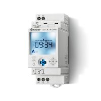 12.61.0.024.0000 - Finder 12 Series Digital Time Switch 16A 24V Switch On Switch Off Pulse Function