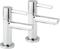 INSIGNIA BASIN TAPS PAIR CHROME PLATED